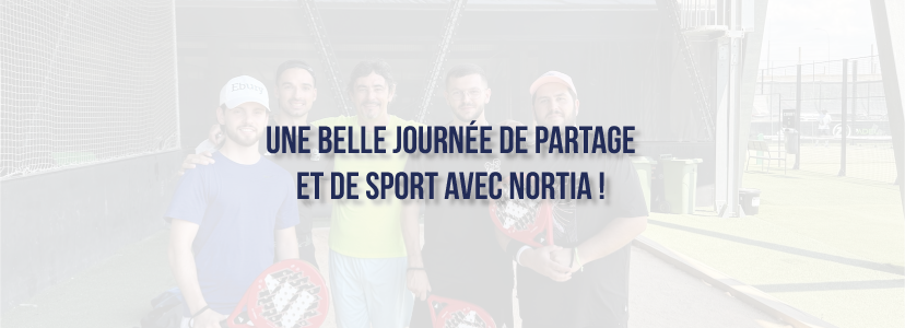 Une belle journée de partage et de sport avec Nortia !